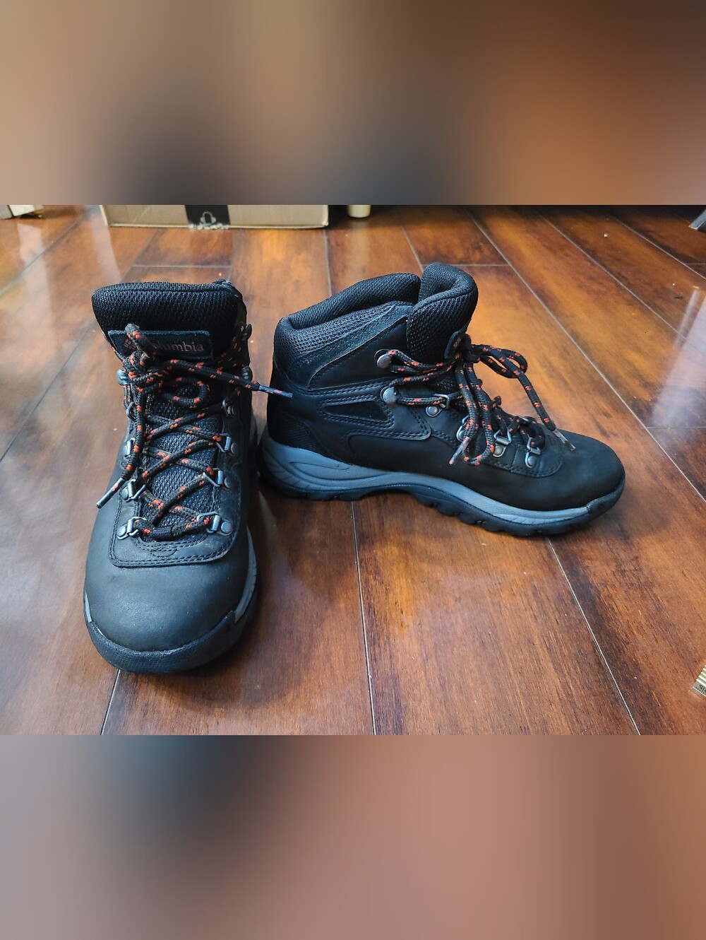 Columbia Women's Newton Ridge Plus Waterproof Hiking Boots - Black - Size 7 Wide